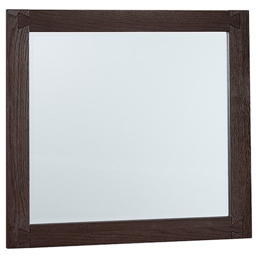 Vaughan Bassett Dovetail 751 750446 Rustic Landscape Mirror Dunk